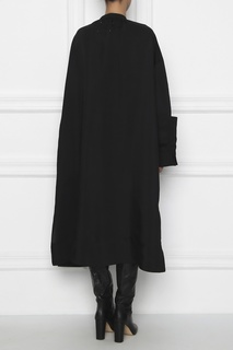 Черное шерстяное платье Jil Sander