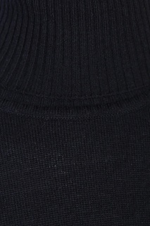 Темно-синее трикотажное платье Jil Sander