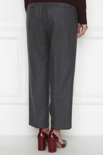 Шерстяные серые брюки Jil Sander
