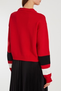Красный свитер с якорем Msgm