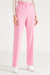 Розовые брюки из флиса Msgm