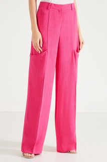 Розовые брюки с карманами Jacquemus