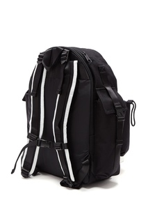 Черный рюкзак с надписью и логотипом Eastpak
