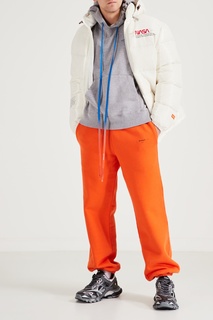 Оранжевые спортивные брюки Off White