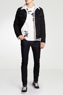 Темно-синие джинсы из стретч-денима Dolce & Gabbana