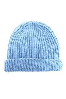 Голубая шапка из кашемира Della Ciana