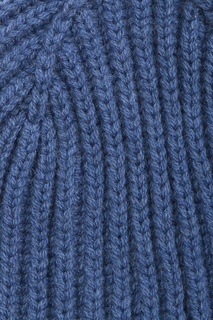 Синяя шапка из кашемира Della Ciana