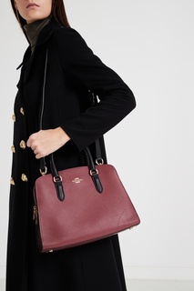 Бордовая сумка Channing Carryall Coach