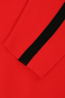 Красный кардиган с поясом Marina Rinaldi