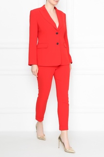 Красные укороченные брюки Marina Rinaldi