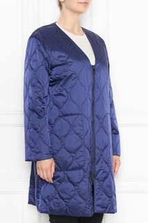 Фиолетовая стеганая куртка Marina Rinaldi