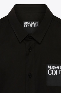 Черная рубашка на пуговицах Versace Jeans