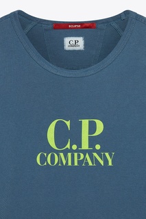 Синяя футболка C.P. Company