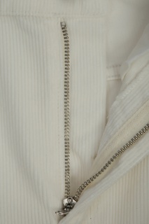 Белые брюки из вельвета Marina Rinaldi