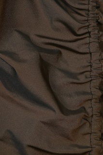 Коричневое платье на молнии с отделкой Marina Rinaldi