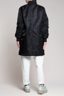 Черная парка на молнии Acne Studios