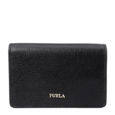 Визитница FURLA BABYLON S BUSINESS CARD CASE черный