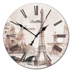 Настенные часы (33x33x4 см) Париж 1 02-008 Династия