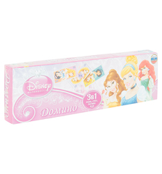 Настольная игра Disney Домино. Принцессы 3 в 1