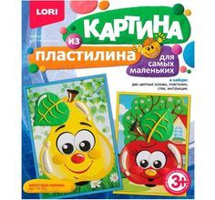 Картина из пластилина Lori Фруктовая парочка