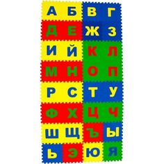 Коврик-пазл Eco-cover Русский алфавит (32 дет.) 200 х 100 см