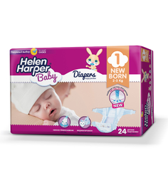 Подгузники Helen Harper Baby Newborn (2-5 кг) шт.