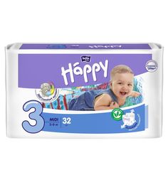 Подгузники Bella Baby Happy Midi 3 (5-9 кг) шт.
