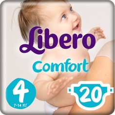 Подгузники Libero Comfort Size 4 (7-14 кг) шт.