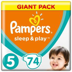 Подгузники Pampers Sleep & Play (Размер 5/Junior) (11-16 кг) шт.