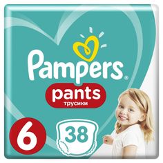 Трусики-подгузники Pampers Pants р. 6 (15+ кг) шт.