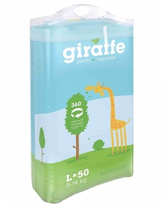 Подгузники-трусики Lovular Giraffe (9-14 кг) шт.