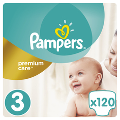 Подгузники Pampers Premium Care 3 размер (5-9 кг) шт.