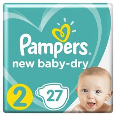 Подгузники Pampers New Baby-Dry (4-8 кг) шт.
