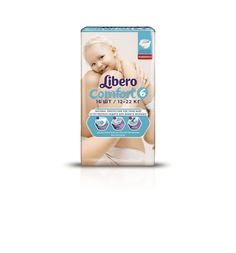Подгузники Libero Comfort Size 6 (12-22 кг) шт.