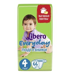 Подгузники Libero Every Day 4 (7-18 кг) шт.