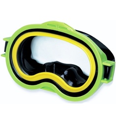 Маска для плавания Intex Sea Scan зеленая