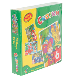Настольная игра Дрофа Сказки Играй и собирай