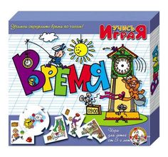 Настольная игра Десятое Королевство Учись играя Время м/г в уп. 8 шт.