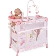 Манеж-игровой центр для куклы DeCuevas Мария с аксессуарами 70 см