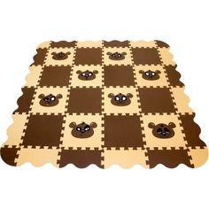 Коврик-пазл Eco-cover Панда (36 дет.) 165 х 165 см