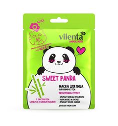 Маска Vilenta восстанавливающая Sweet panda, 28 мл