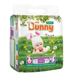 Подгузники My Bunny Midi (4-9 кг) шт.