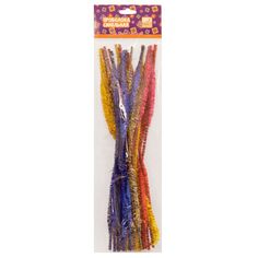 Проволока синельная Fancy Creative Фигурная блестящая d=12мм 25 шт х 30 см