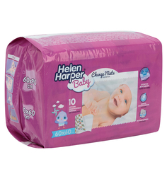 Простыни гигиенические Helen Harper Детские 60х60 см, 10 шт