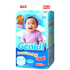 Подгузники Genki (6-11 кг) шт.