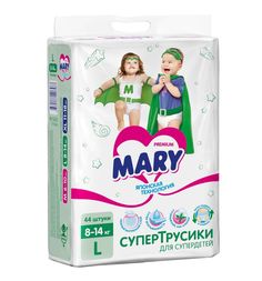 Трусики-подгузники Mary L (8-14 кг) шт.