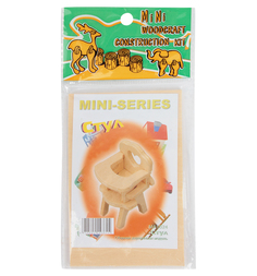 Сборная деревянная модель Wooden Toys Стул
