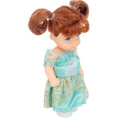 Кукла Игруша Princess Брюнетка в зеленом платье