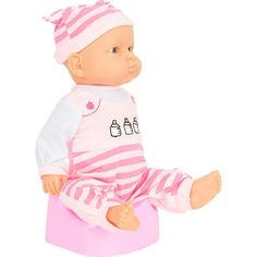 Игровой набор Игруша Кукла с аксессуарами розовая 39 см