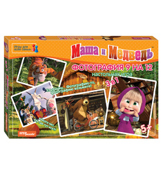 Настольная игра Step Puzzle Фотография 9 на 12 Маша и Медведь